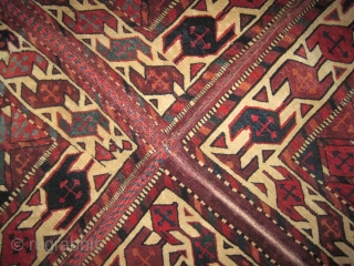 	

Yemouth Bouchtscha Turkmen knotted circa in 1905 antique, collector's item. 72 x 71 (cm) 2' 4" x 2' 4"  carpet ID: K-890
A single example in the international market which serves to  ...