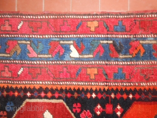 One of my collectors' friend has named this Kazakh "carpet LUNA-PARK".
Yes, it is so and it is okay! Kazakh knotted by Armenian people in
the Caucasus region near the Karabagh. Fine knot and  ...
