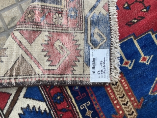 Decorative mazlakhan with unusual border and lovely details size 200x130 cm                      