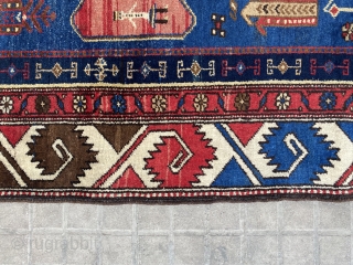 Decorative mazlakhan with unusual border and lovely details size 200x130 cm                      