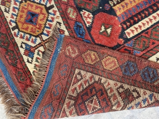Khamseh colorful rug size 305x160 cm                           