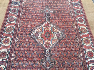 Sarab dated in three places 1315 Hijri camel hair 
good condition size 380x210 cm                   