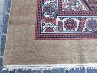 Sarab dated in three places 1315 Hijri camel hair 
good condition size 380x210 cm                   