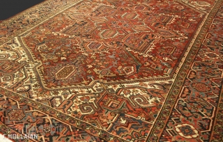 Beautiful Antique Persian Heriz Carpet, ca. 1920,

347 × 245 cm (11' 4" × 8' 0"),


The best price for Extra EU citizens/UE Companies: €1,385.00

          