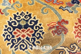Small Decorative Tibetan Rug, 19th Century

76 × 52 cm (2' 5" × 1' 8")                   