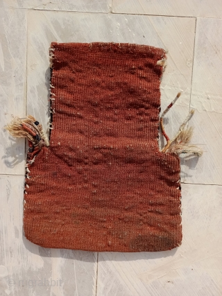 Antique Collectible Quchan Kurd Salt Bag Namakdaan Size 37×28 cm Good age and good condition Contact for more info and price Nabizadah_carpets@yahoo.com           