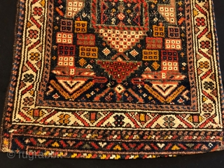 Antique persian khamse bag face ,64 x 58 cm                        