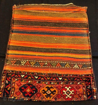 Antique persian khamse bag face ,64 x 58 cm                        