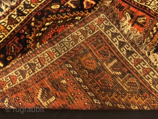 Antique khamseh bag face 

in good condition 87 x 80 cm                      