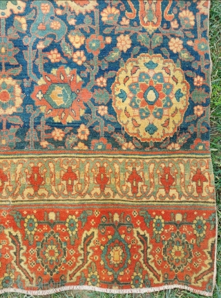 Tabriz Rug Fragment Circa 1870 size:125 x 282 cm                        