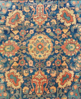 Tabriz Rug Fragment Circa 1870 size:125 x 282 cm                        