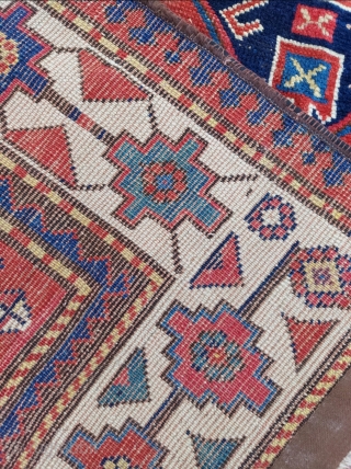 19th.Century Shahsevan rug size: 143 x 236 cm                         