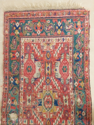 Persian Shahsevan Runner circa 1800 size:95 x 338 cm                        