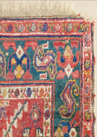 Persian Shahsevan Runner circa 1800 size:95 x 338 cm                        