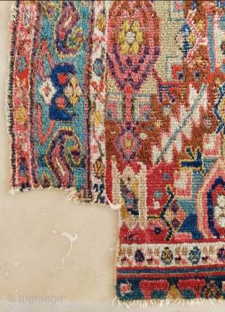 Persian Shahsevan Runner circa 1800 size:95 x 338 cm                        