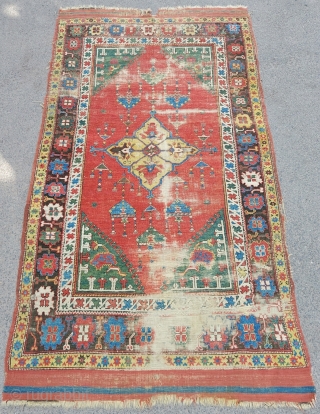 18th Century Anatolia Dazkiri Rug size: 150 x 275 cm                       