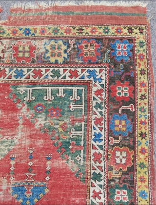 18th Century Anatolia Dazkiri Rug size: 150 x 275 cm                       