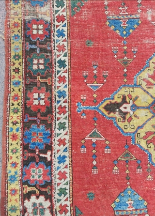 18th Century Anatolia Dazkiri Rug size: 150 x 275 cm                       