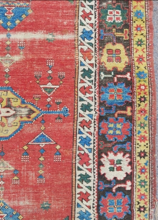 18th Century Anatolia Dazkiri Rug size: 150 x 275 cm                       