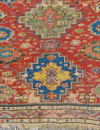 Mid19th Century Caucasian Sumac size: 150 x 190 cm                        