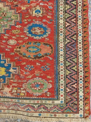 Mid19th Century Caucasian Sumac size: 150 x 190 cm                        