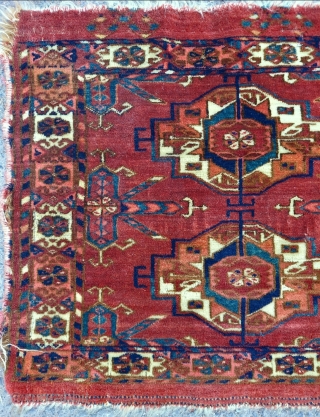 19th.Century Turkmen Tekke Torba size:46 x 118 cm                         