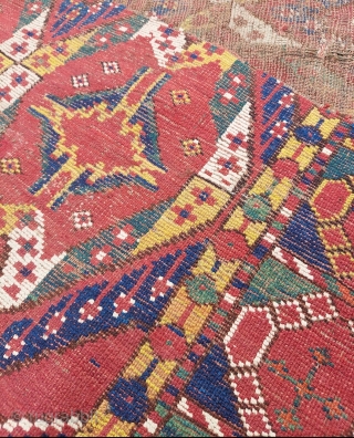 19th. Century Ersari Fragment size:150x235 cm                           