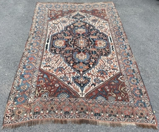 Persian Khamse Rug Circa 1880 size 175x275 cm                         