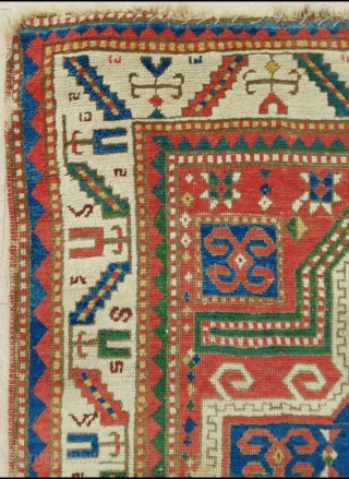 19th.Century Prayer Kazak Rug size: 105 x 180 cm                        