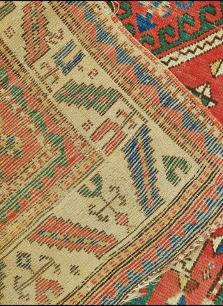 19th.Century Prayer Kazak Rug size: 105 x 180 cm                        