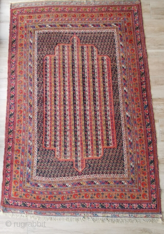 19th Century Afshar 210cm x 134cm (6’11 x 4’5)                        