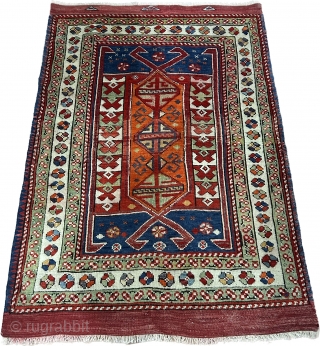 Anatolian Nomadic Balikesir Kozak Rug                            