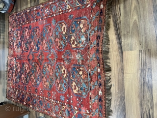 Antique Turkmen Ersari Carpet                             