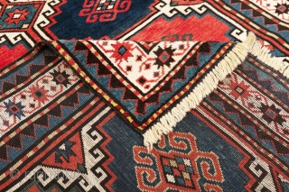 Karabagh 

This is a Karabagh-Moghan Kazak rug circa 1880/ The condition of the carpet is superb: full pile … Rug this age in such good condition are always viewed with a degree  ...
