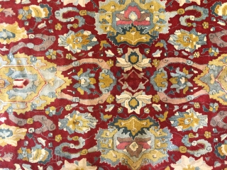 A true beauty Arts & Craft pattern Tetex made in Germany in 1930. It measures 8;' x 10'.               