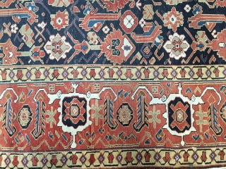 A Super quality excellent condition Caucasian . It measures 3'-7" x 5'-2".                     