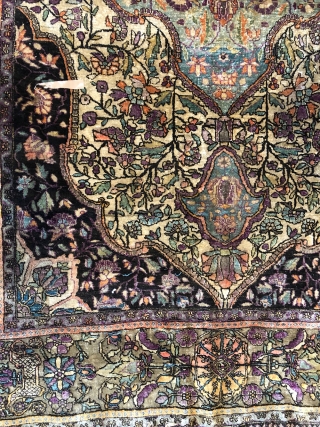 Early 100%  rare Silk Ferahan.                           