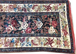 Very Attractive Luri Bakhtiari Hallway runner. Is in awesome condition for its age. Measures 3'-6" x 16'-10".                