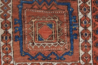 antique Quchan area Kurdi Baluch 147 x 81 cm (4ft 11"x 2ft 8") 1st quarter 20th century, all natural dyes, good overall condition

more info: richardvanrutten@gmail.com        