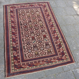 Caucasian Kuba Konagkend, 168  x 118 cm. No repairs, all natural dyes and cleaned, ca. 1900.                