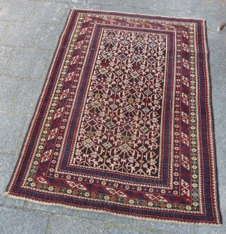 Caucasian Kuba Konagkend, 168  x 118 cm. No repairs, all natural dyes and cleaned, ca. 1900.                
