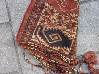 Ersari Kapunuk, 97 x 43 x 145 cm, 38" x 17" x 57".
                    