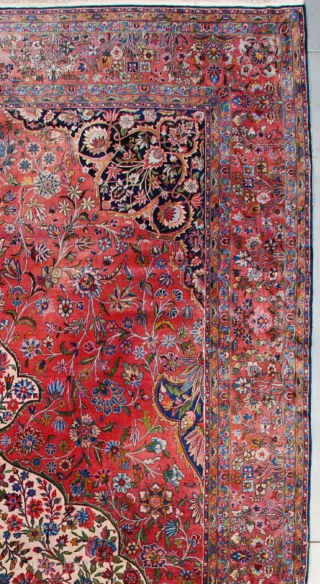 #7531 Antique Kashan Persian Rug 9’6″ X 19’10”
Size: 9’6″ X 19’10”

(292 x 609 cm)”

Age: Circa 1920

Oversized!!
https://antiqueorientalrugs.com/product/7531-antique-kashan-persian-rug/                 