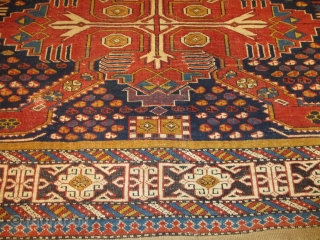 Antique Shirvan/Kuba Caucasian rug  #7995

Age: circa 1880 
Size: 4’7” X 6’4”
https://antiqueorientalrugs.com/product/antique-shirvan-kuba-caucasian-rug-47-x-64-7995/                     