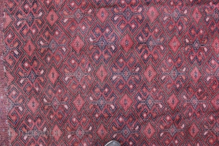 Turkmen Kilim ,Yomud,about a hundred years old,in excellent condition.                        