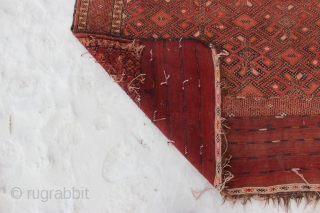 Turkmen Kilim ,Yomud,about a hundred years old,in excellent condition.                        