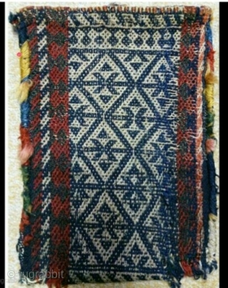 Antique Qashqai chanteh(shesheh dermeh technique), size: 34*23cm                          