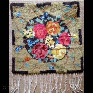 Swedish Rya rugs, size: 53*53cm, wall hanging                          