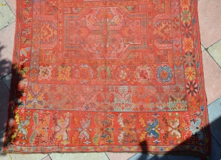 Moroccan rug, (Rabat) 19th century, size is 370 x 182 cm                      