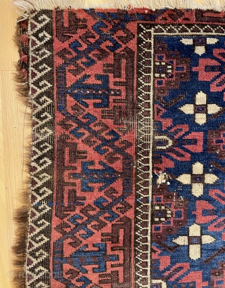 Very nice and very old beluch rug  size 128x82cm                       